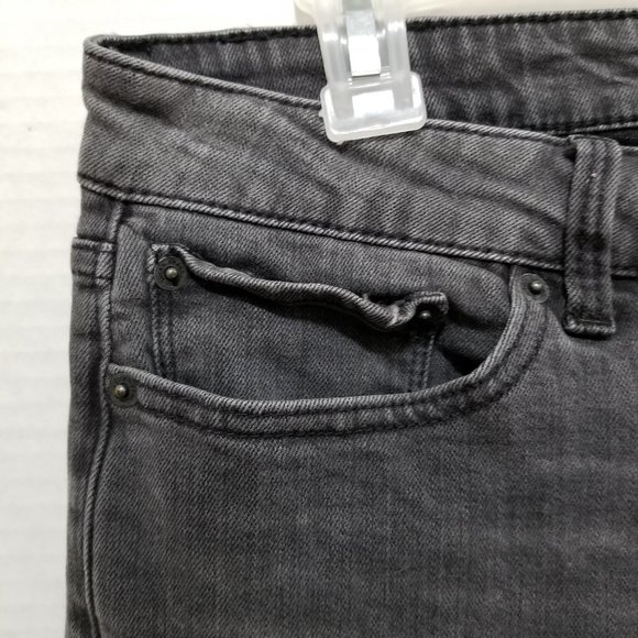 Lucky Brand jeans 10/30 Lolita Shrunken Boot bootcut denim split cuff frayed hem - Picture 3 of 16